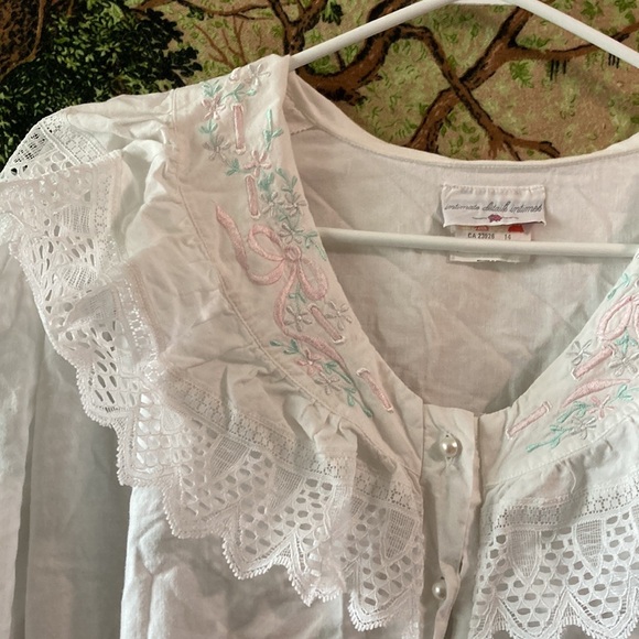 Victorian revival night gown slip necklace nosferatu - Picture 3 of 8